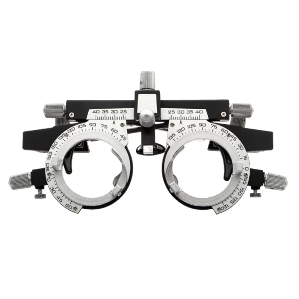 Marco de lente de prueba óptica ajustable, gafas de prueba ocular, optometría óptica, eje de cilindro cambiable para tienda de vidrio - Imagen 5