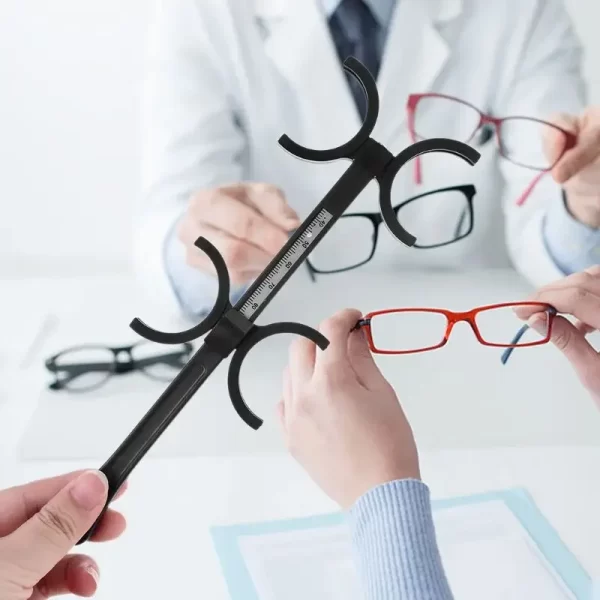 Diseño mano obra, marco plástico, ambliopía, herramienta entrenamiento para miopía, optometría óptica, lente con - Imagen 4